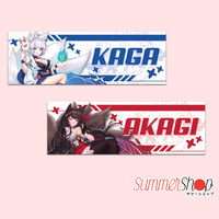 Image 2 of AZUR LANE KAGA AND AKAGI SLAPS & DIECUTS