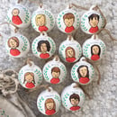 Image 4 of Ceramic Portrait Bauble