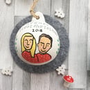 Image 5 of Ceramic Portrait Bauble