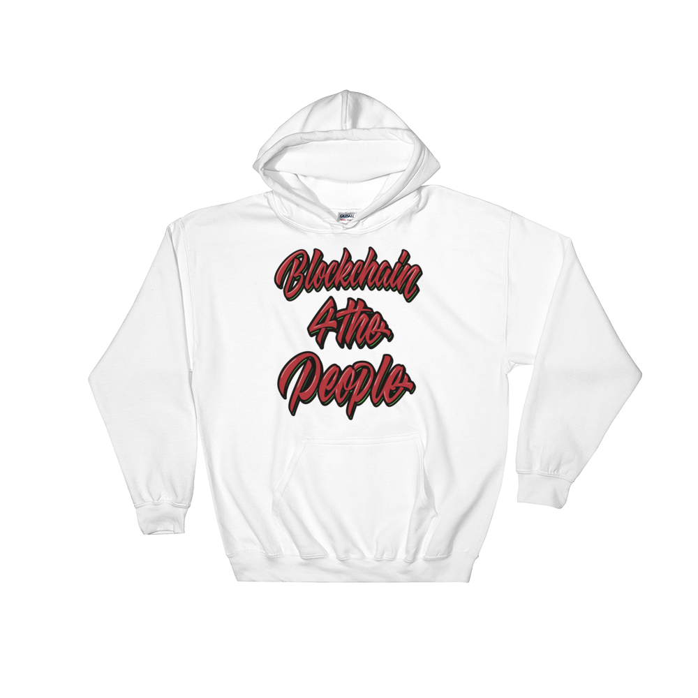 Image of Say It Loud Hoodie (Red Letters)