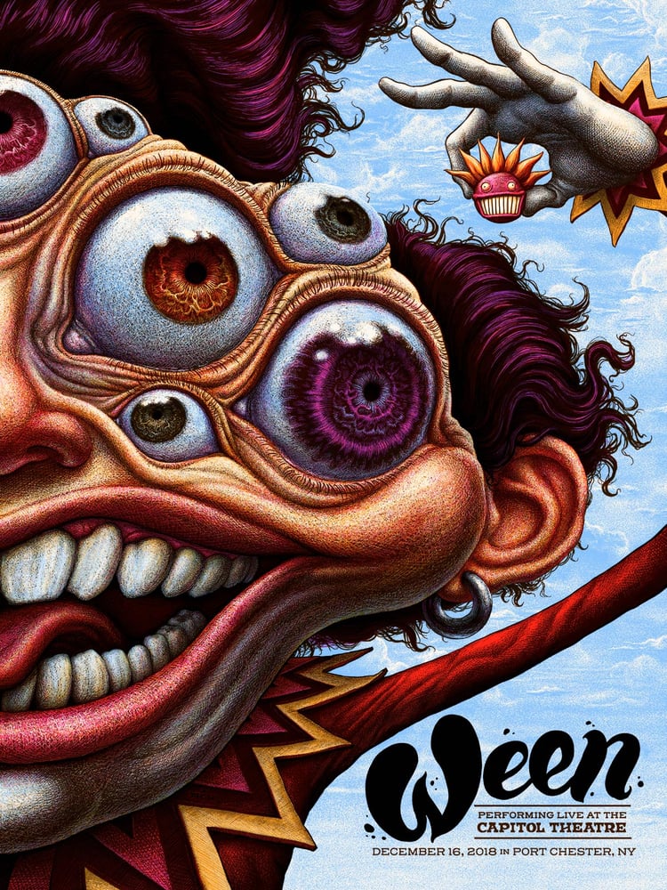 Image of Ween Gig Posters: December 15 and December 16.