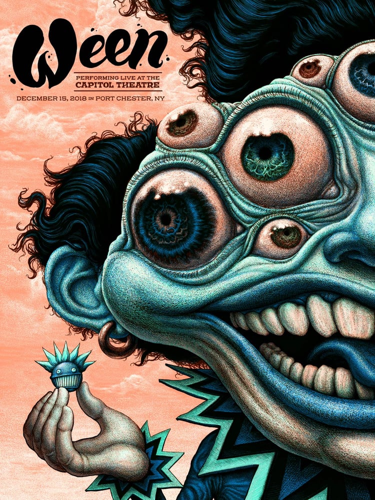 Image of Ween Gig Posters: December 15 and December 16.