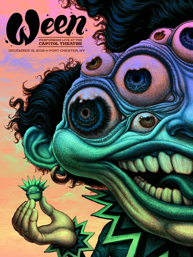 Image of Ween Gig Posters: December 15 and December 16.