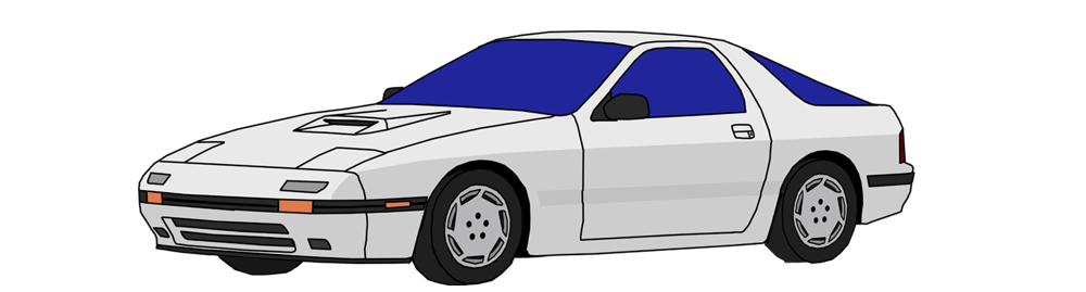 Mazda Rx7 Fc Sticker Shootingcars Mazda Rx7 Fc Sticker Shootingcars