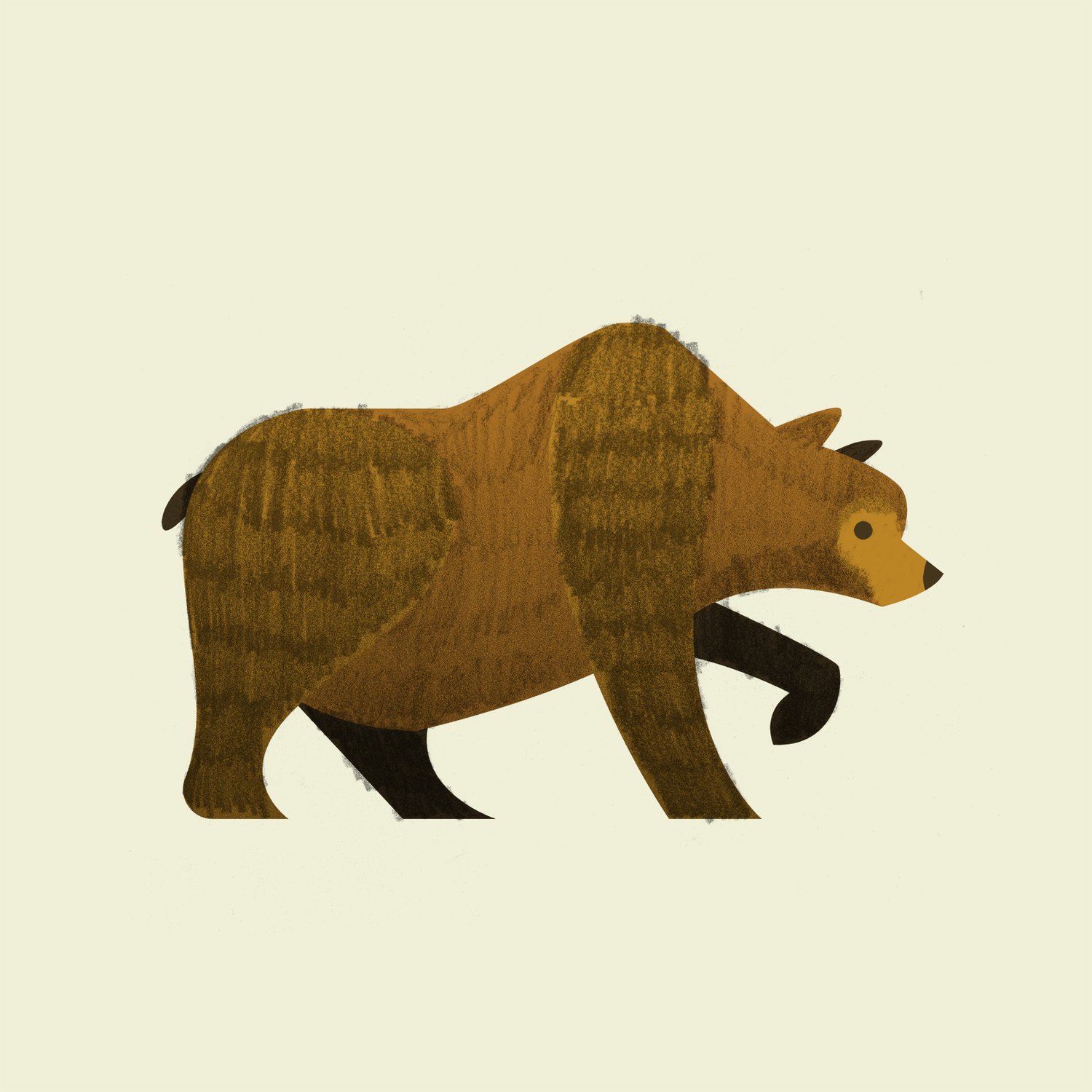 Image of Grizzly Print