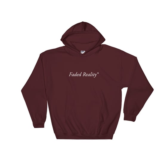 Image of Faded Reality Logo Hoodie 