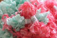Image 2 of Mint Julep and Berry Sorbet Crinkle Ribbon