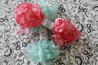 Image 1 of Mint Julep and Berry Sorbet Crinkle Ribbon