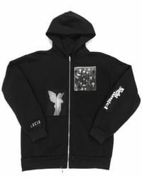 NIGHT ANGEL ZIP HOODIE (BLACK)