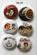 Coffee Themed 2 Flair buttons