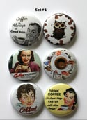 Coffee Themed 2 Flair buttons