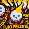 Two Felons 2 "Jack The Ripper" stickers 