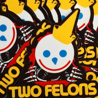 Two Felons 2 "Jack The Ripper" stickers 