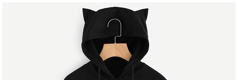 Spooky Cat Dad Unisex Pullover Hoodie (with cat ears)