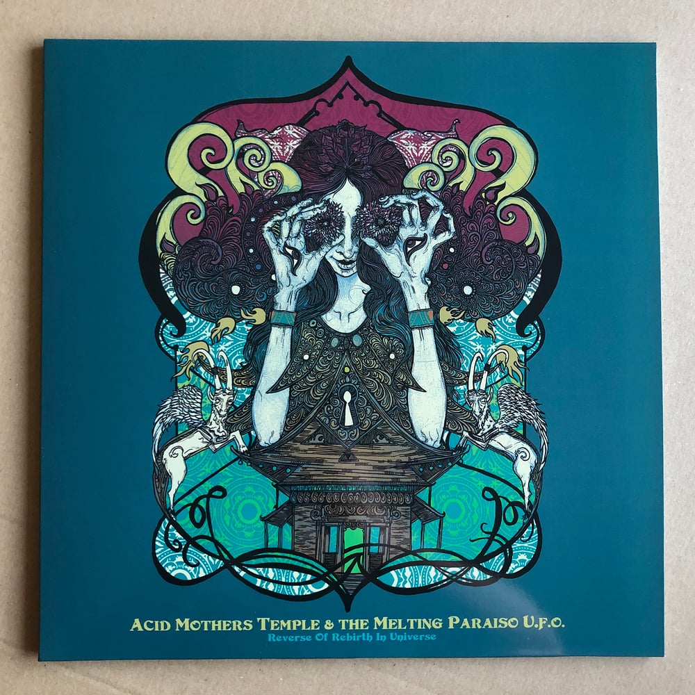 ACID MOTHERS TEMPLE 'Reverse Of Rebirth In Universe' Sun Yellow Vinyl LP