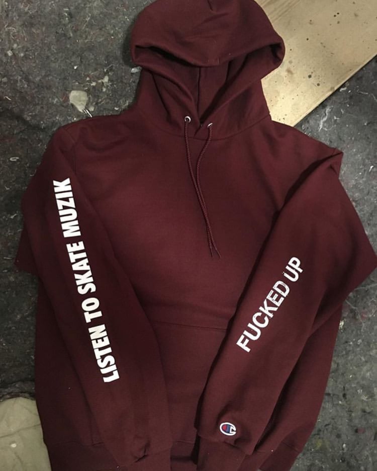 Image of Skate Muzik Fucked Up hoodie 