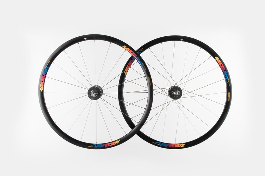Image of ARMA BLADE 30 Track Alloy Clincher wheelset(F+R)