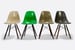 Image of Herman Miller Eames Set of 4 Side Chair in different colors Vintage fiberglass