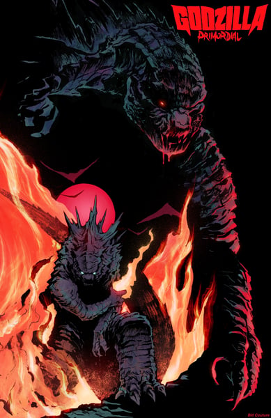Image of Godzilla Primordial 16/24” art print
