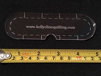 1/2 Slim Notch Ruler--single
