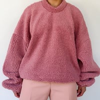 Image 3 of Mauve Sherpa Sweatshirt