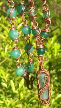 Image 2 of Green Aura Necklace