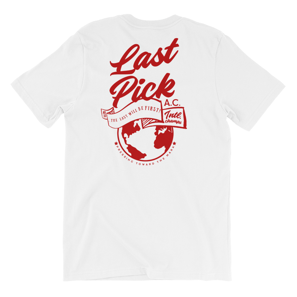 Image of Last Pick Collection: Squad Shirt White/Red