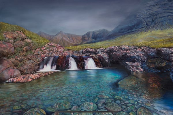 Image of Fairy Pools Skye ALL sizes giclée prints