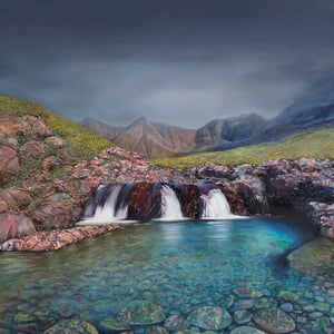 Image of Fairy Pools Skye ALL sizes giclée prints