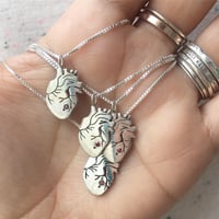 Image 1 of the heart necklace