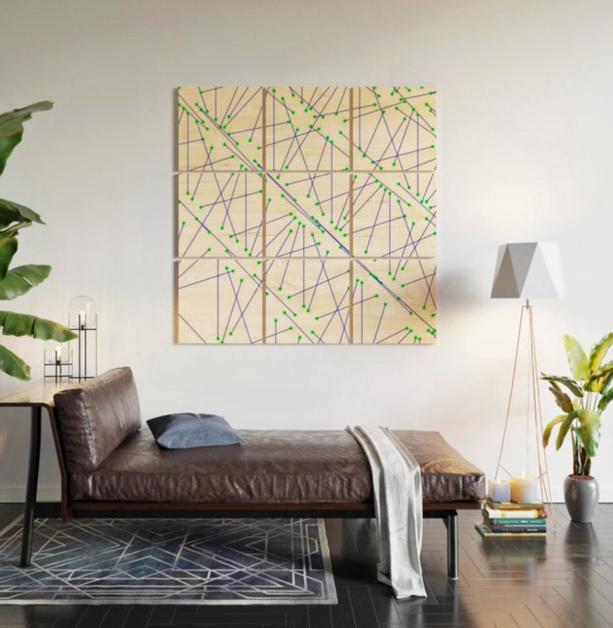 Image of Vector Wood wall art ✳️