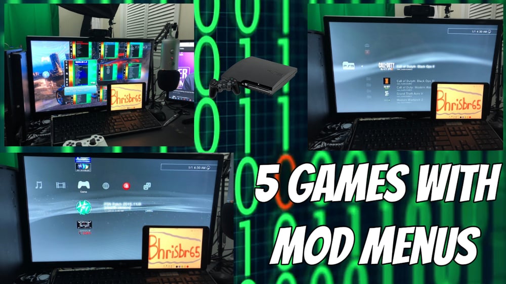 JAILBROKEN SLIM PS3 + 5 GAMES James' Shop