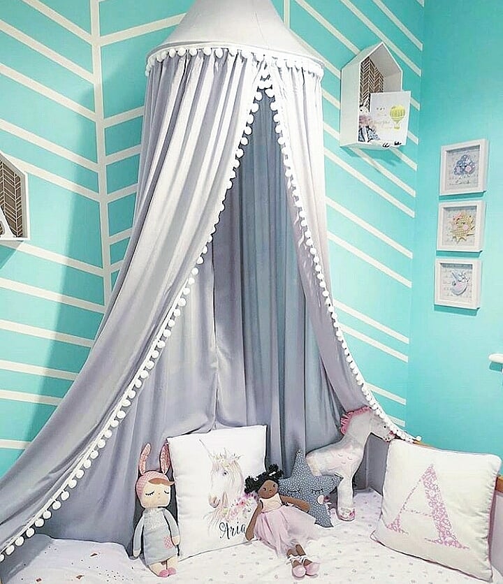 Image of POMPOM TRIM CANOPY RANGE