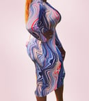 Image of Cotton Candy Body-Con Dress