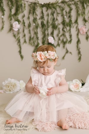 Image of Special occasion dress in blush 