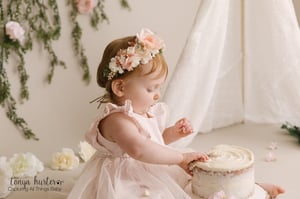 Image of Special occasion dress in blush 