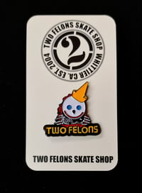 Image 1 of Two Felons "Jack The Ripper" trading pin