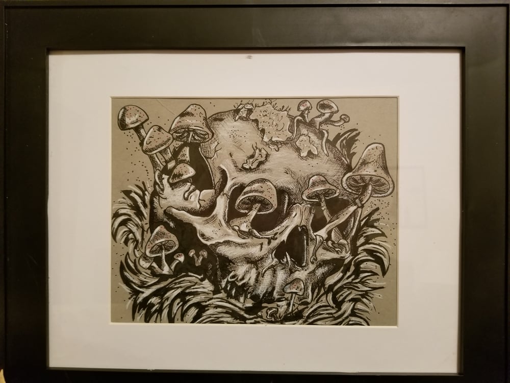 Image of Mushroom skull