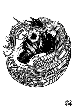 Image of Unicorn's not Dead Crewneck