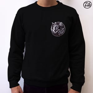 Image of Unicorn's not Dead Black Patch Crewneck