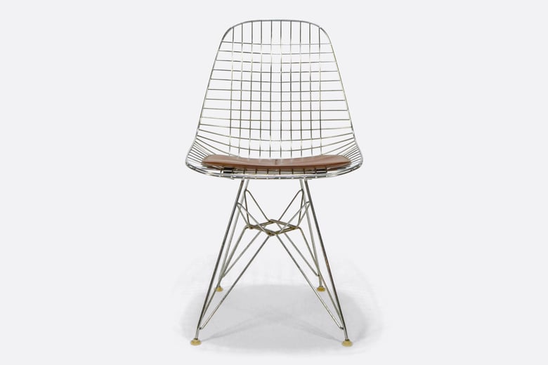 Image of Herman Miller Eames Original Wire Chair DKR