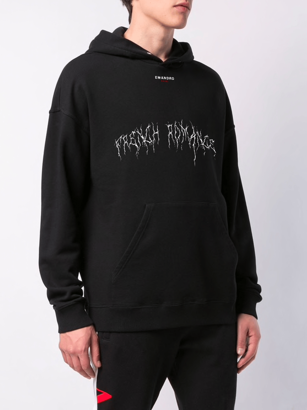 Image of Hoodie French Romance Noir