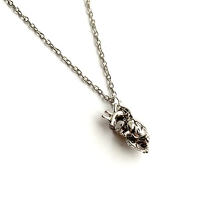 Image of Anatomical Heart necklace