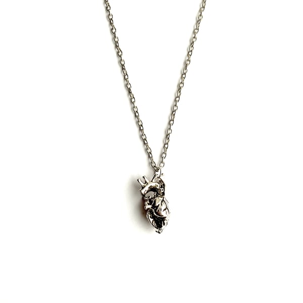 Image of Anatomical Heart necklace