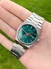 Tissot T-Classic PRX Quartz Green Dial 40mm