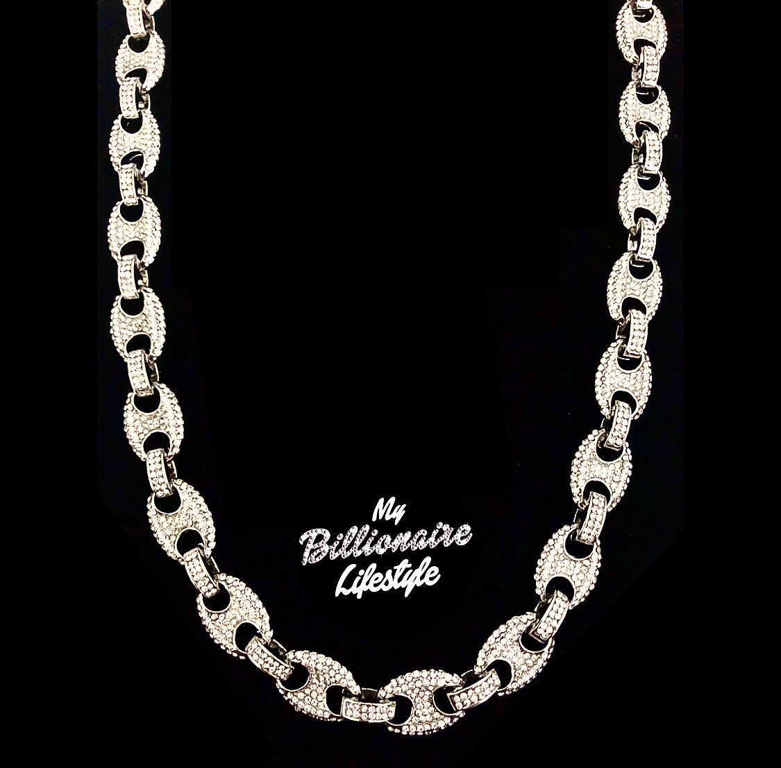 iced gucci link chain