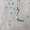 crescent Luna necklace