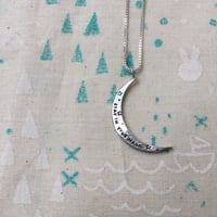 Image 2 of crescent Luna necklace