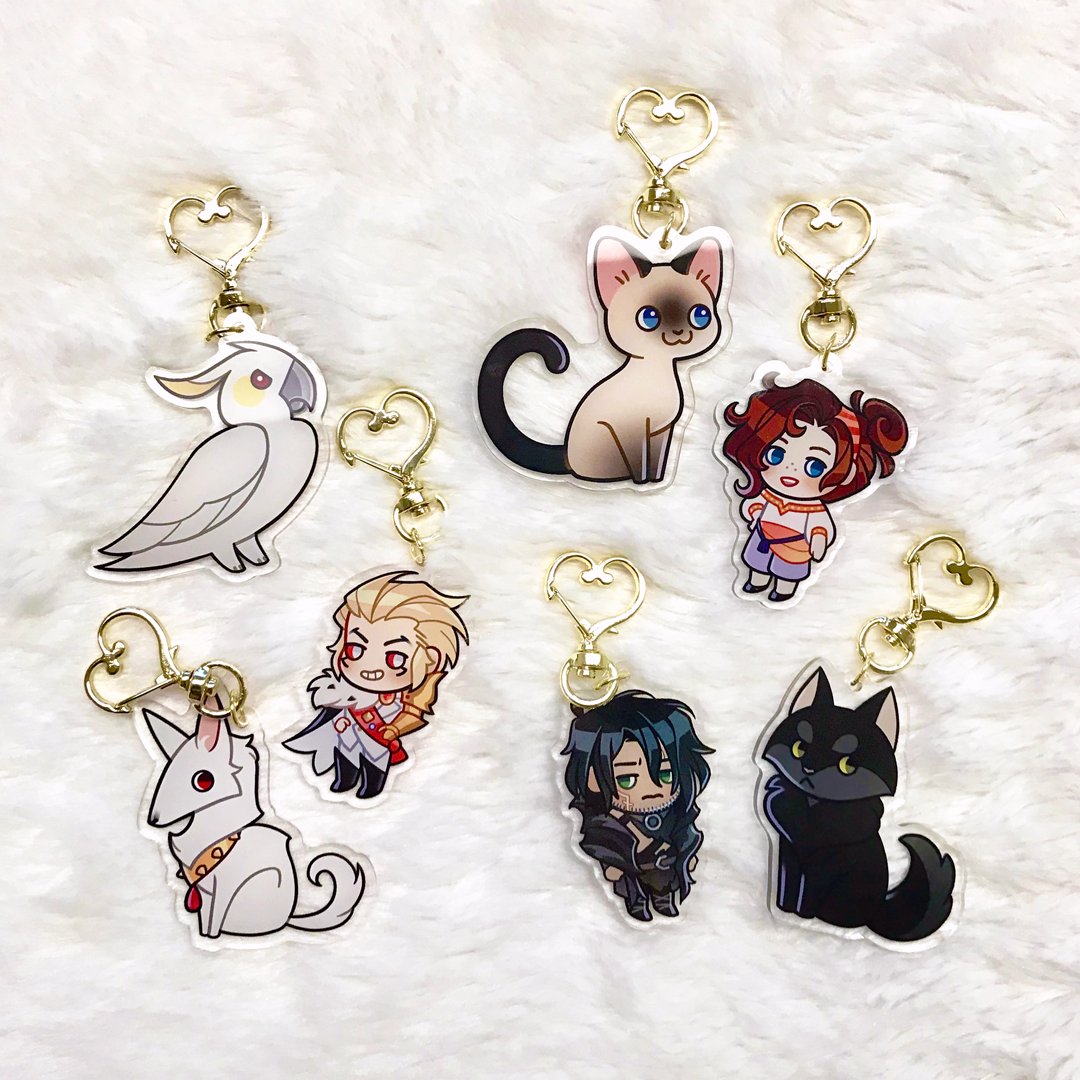 The Arcana Acrylic Charms | The Dorian Store