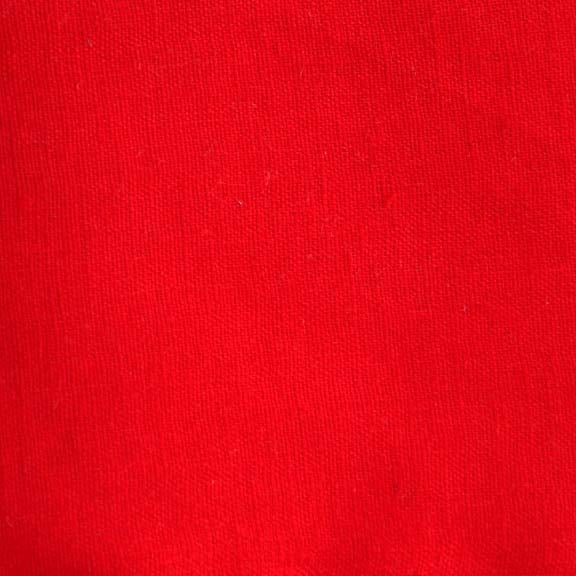 Image of Linen Fabric Square for Crewel Embroidery - Geranium Red